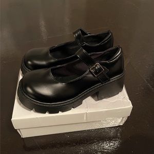 Shein platform mary jane sandals